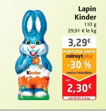 Colruyt Lapin kinder offre