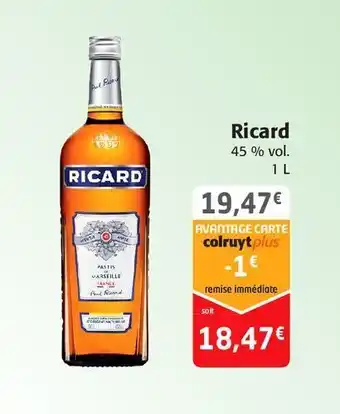 Colruyt Ricard offre