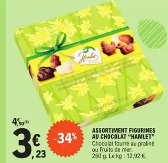 E.Leclerc Assortiment figurines au chocolat namlet offre