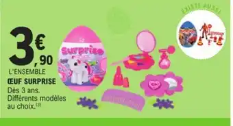 E.Leclerc Oeuf surprise offre