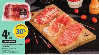 E.Leclerc Plateau de charcuterie negroni offre
