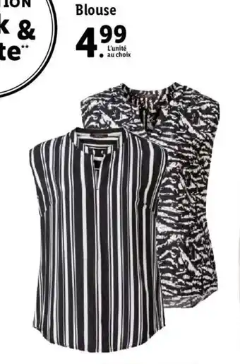 Lidl Blouse offre