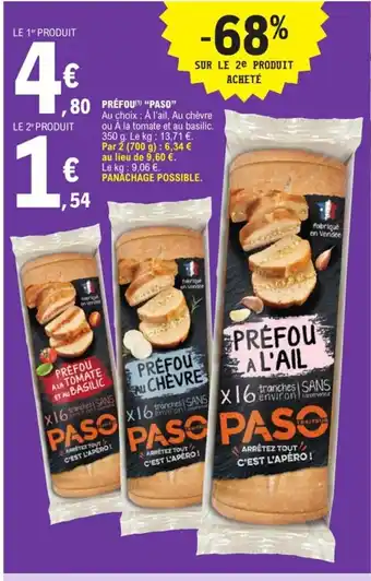 E.Leclerc Prefou paso offre
