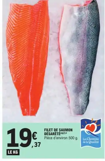 E.Leclerc Filet de saumon désarêté offre