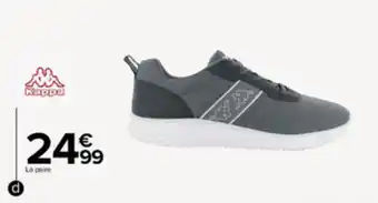 Carrefour Basket homme Kappa offre