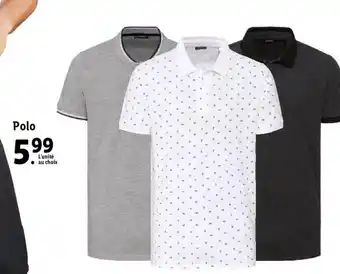 Lidl Polo offre