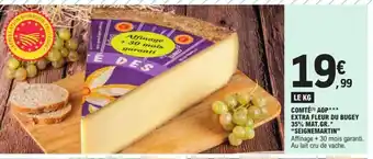 Comté Aop** Extra Fleur Du Bugey 35% Mat.Gr. "Seignemartin"