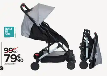 Carrefour Poussette Compacte Yuko offre