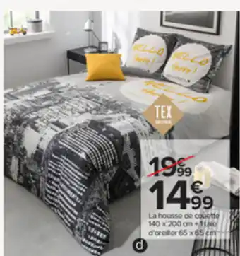 Carrefour Parure Hello There offre