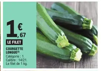 E.Leclerc Courgette Longue offre