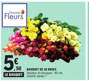 E.Leclerc Bouquet De 20 Roses offre