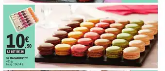 E.Leclerc 36 Macarons offre