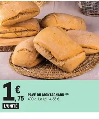 E.Leclerc Pavé Du Montagnard offre
