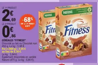 E.Leclerc Céréales "Fitness" offre