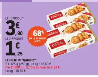 E.Leclerc Florentin "Kambly" offre