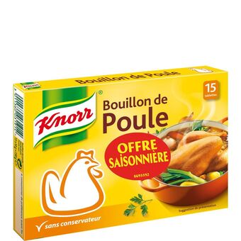 Auchan Supermarché Bouillon de poule knorr offre