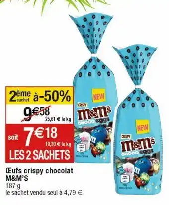 Chocolats m&m's