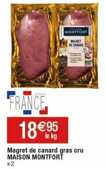 Cora x Carrefour Magret de canard offre