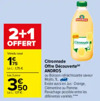 Citronnade Offre Découverte