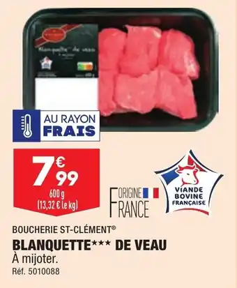 ALDI Blanquette de veau offre