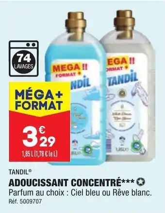 ALDI Adoucissant concentré offre