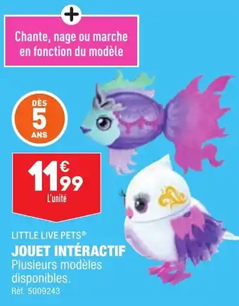 ALDI Jouet intéractif offre