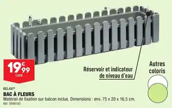 ALDI Bac à fleurs offre