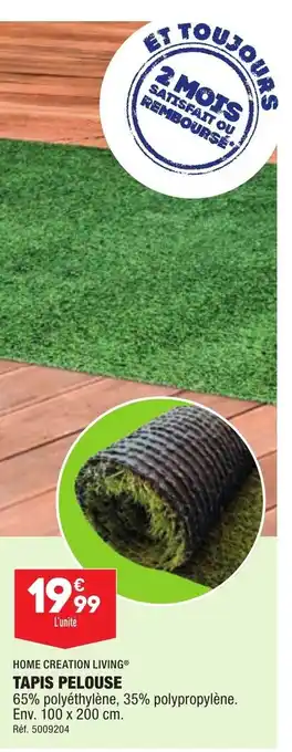 ALDI Tapis pelouse offre
