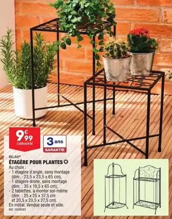 ALDI Étagère pour plantes offre