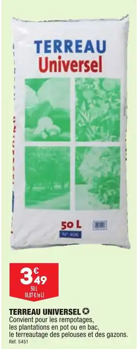 ALDI Terreau universel offre