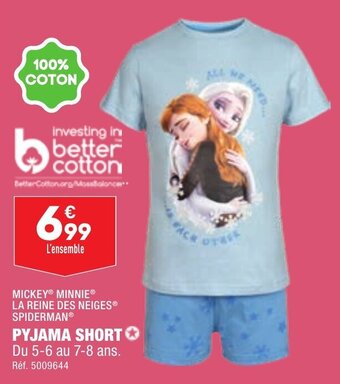 ALDI Pyjama short offre