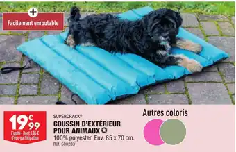 ALDI Coussin d'extérieur pour animaux offre