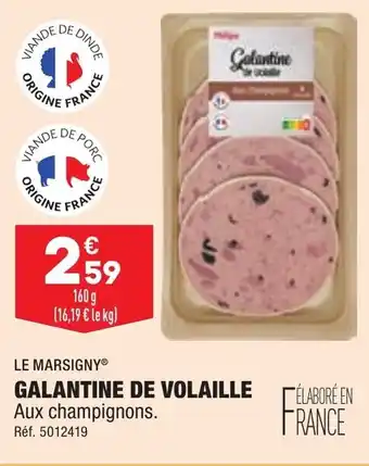 Galantine de volaille