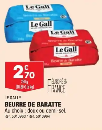 ALDI Beurre de baratte offre