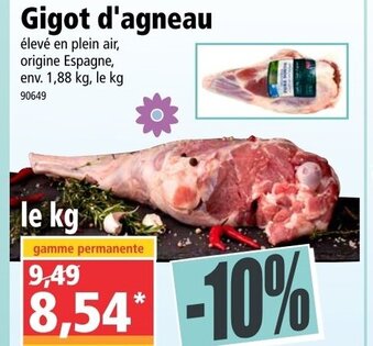Gigot d'agneau