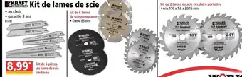 Norma Kit De lames de scie offre
