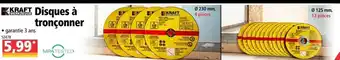 Disques à tronconner