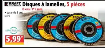 Norma Disques à lamelles offre