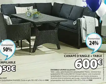 JYSK Ensemble lounge ullehuse offre