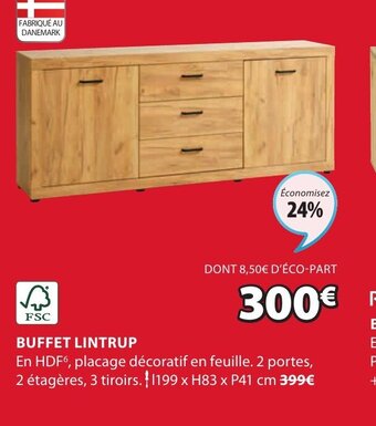 JYSK Buffet lintrup offre