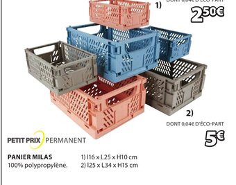 JYSK Panier milas offre