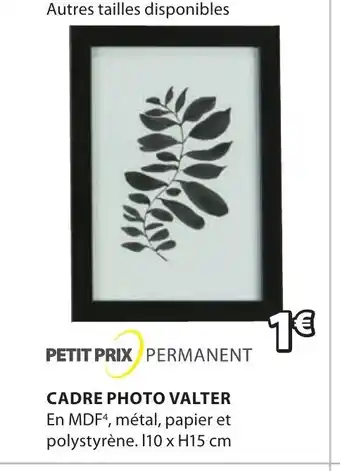 JYSK Cadre photo valter offre