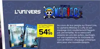 Carrefour Jeu one Piece Odyssey Pour PS4 Ou PS5 offre
