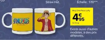 Carrefour Mug One Piece Luffy offre