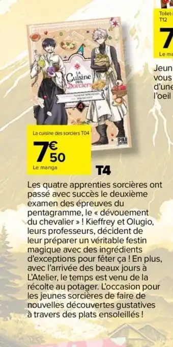 Carrefour La cuisine des sorciers T04 offre