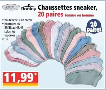 Norma Chaussettes sneaker offre