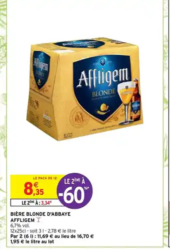 Intermarché Biere Blonde D'Ababaye offre