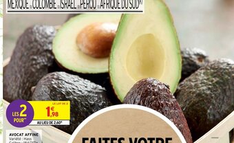 Intermarché Hyper Avocat Affine offre