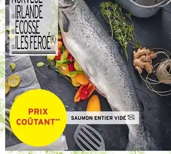 Intermarché Hyper Saumon Entier Vidé offre