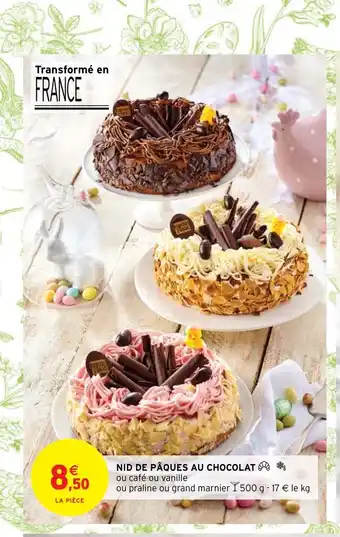 Intermarché Hyper Nid De Paques Au Chocolat offre